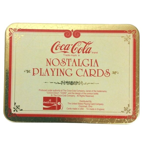 Coca-Cola Santa Claus Ltd Edition 1994 Playing Cards Double Deck Collectible Tin - Picture 5 of 6